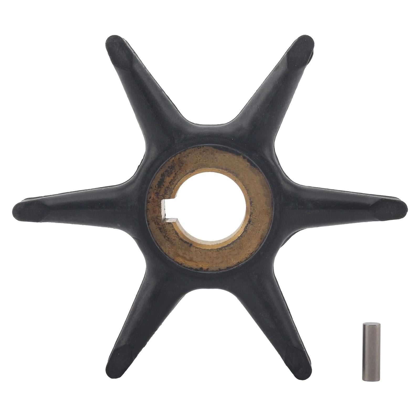 Water Pump Impeller & Pin for Evinrude Johnson 10-25 HP Outboard (1980–2023) 389646