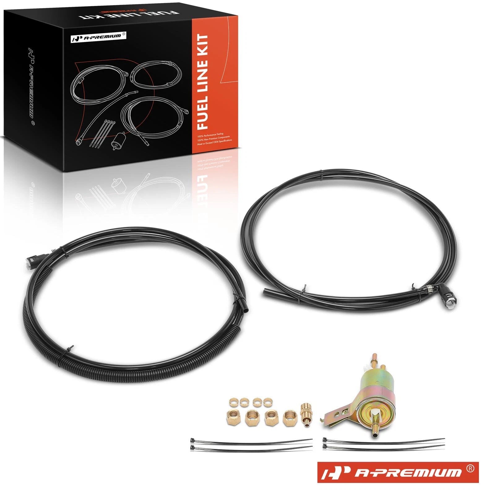 2X Fuel Line Kit for Chevy Cobalt (2005–2010) Saturn Ion (2003–2007)