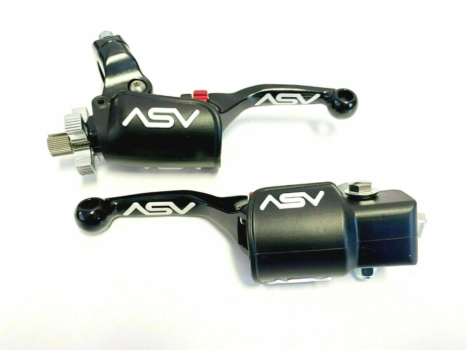 ASV F4 Shorty Front Brake Clutch Perch Levers for Raptor 125 250 (2001–2023)