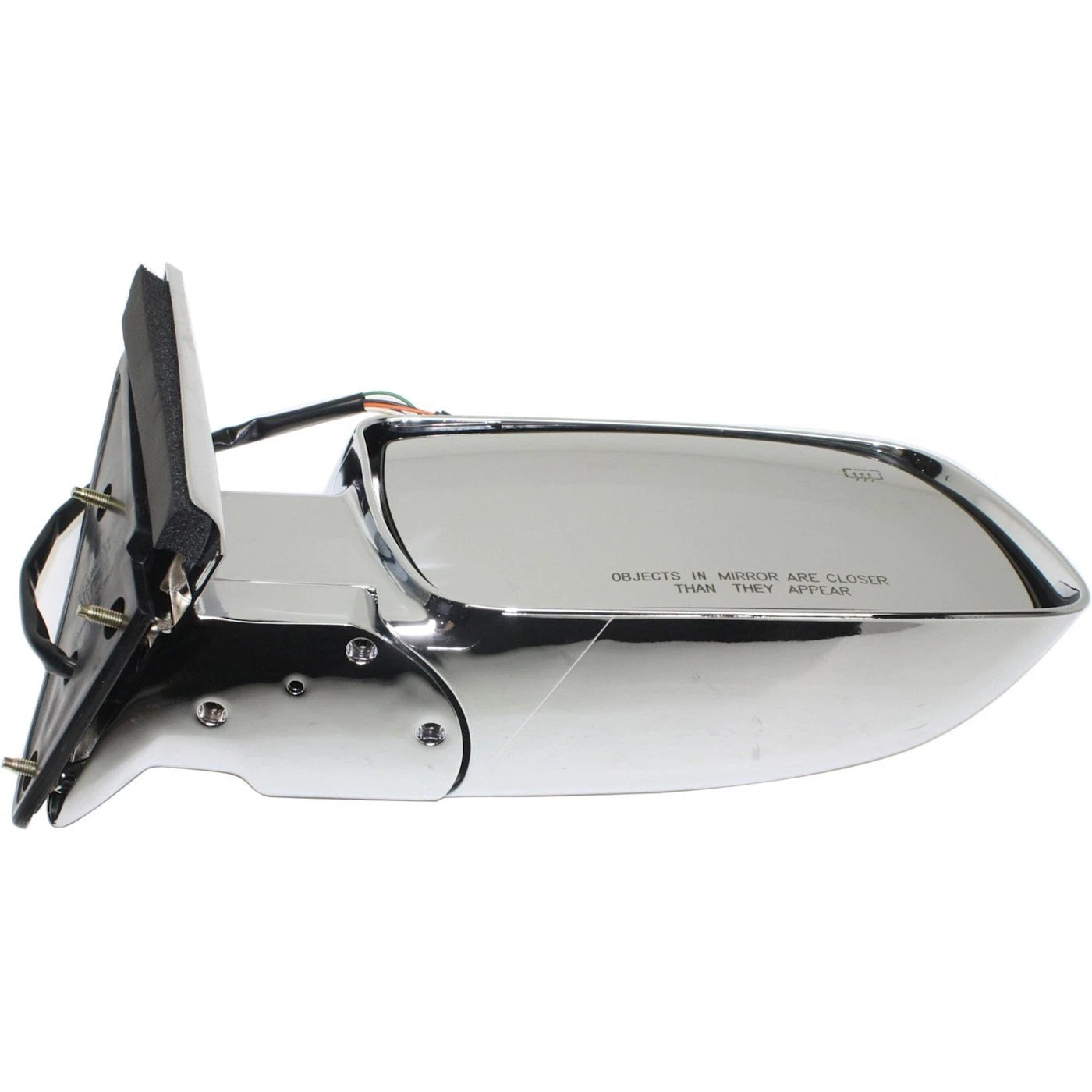 Set of 2 Chrome Power Glass Mirrors for GMC Yukon (1992–2000)