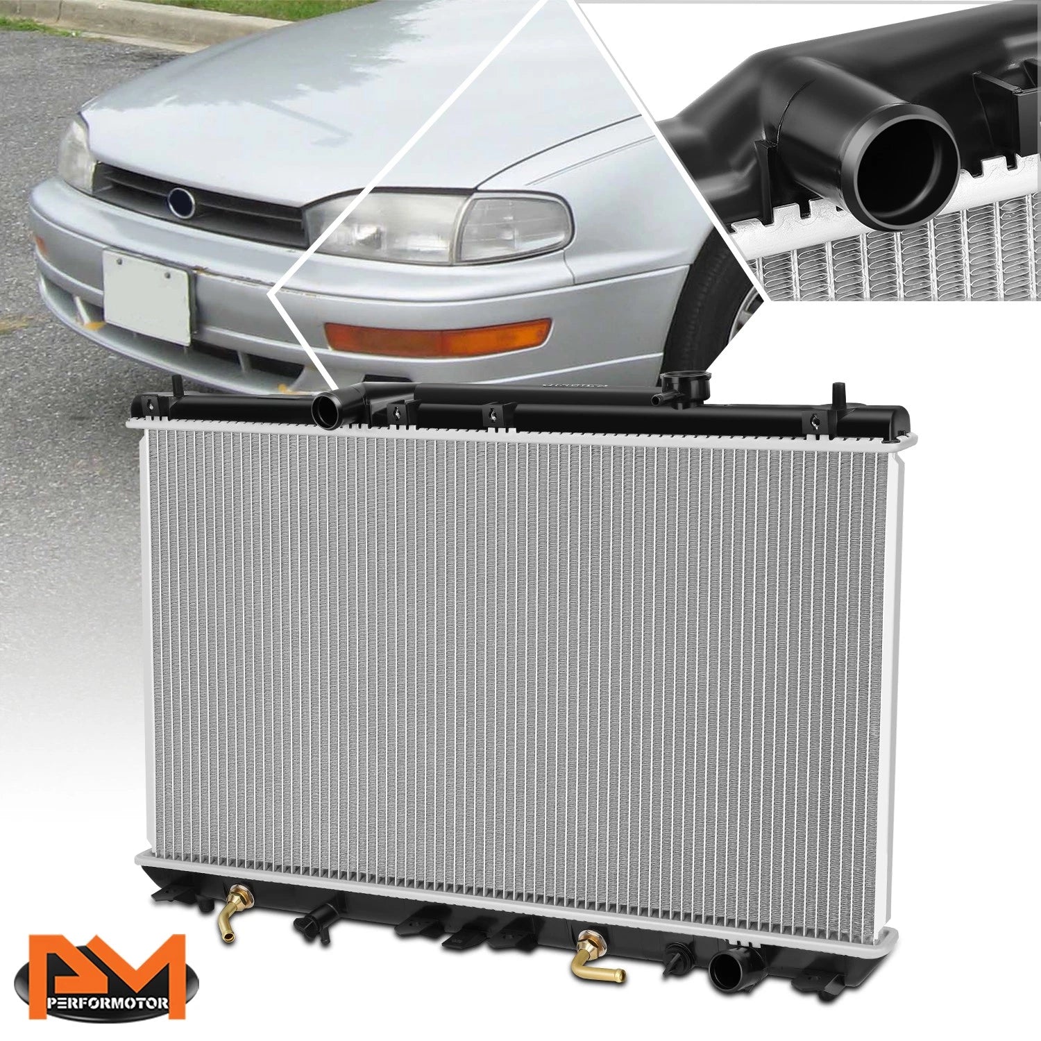 OE Replacement Aluminum Core Radiator for Toyota Camry/Solara (1997–2001) DPI-1909