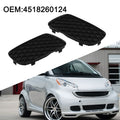 2 x Front Lower Bumper Grille Fog Lamp Cover for Smart Fortwo (2008–2012)