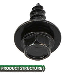 Set of 20 Firewall and Splash Shield Screws for Toyota