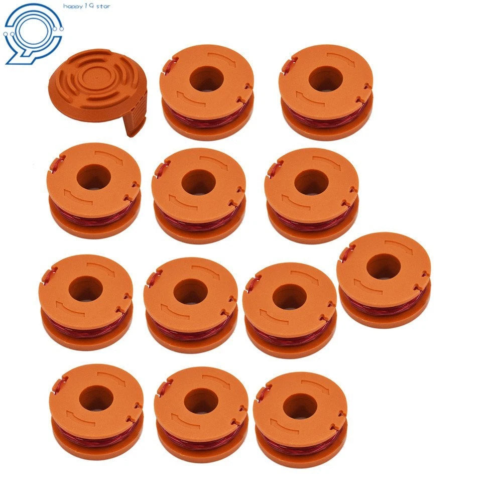 Set of 12 Spool Line for Worx Trimmer (Compatible Models)