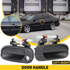 2X Exterior Door Panel Handle for Nissan Sentra (2000–2006)