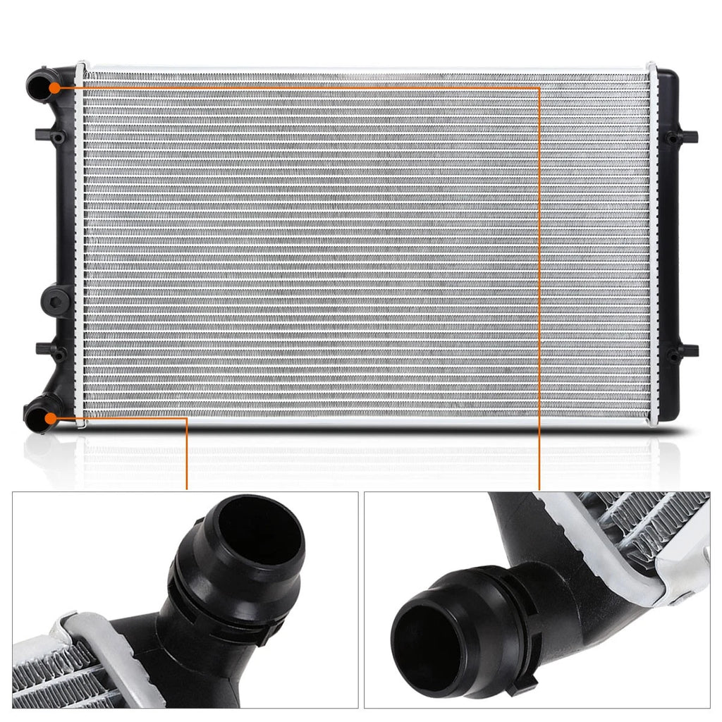 Aluminum Radiator for VW Golf City/GTI/Jetta (1999–2010) DPI-2265
