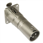 3Pin XLR Female to Male Connector Adapter for D Panel Mounting