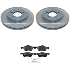Brake Rotors & TRW Pro Ceramic Pads Kit for Ford Escape (2001–2012)