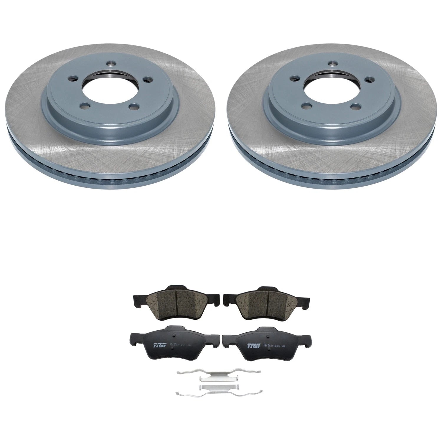 Brake Rotors & TRW Pro Ceramic Pads Kit for Ford Escape (2001–2012)