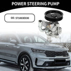 1 Pc Power Steering Pump with Pulley No. 571003E030 for Kia Sorento (2003–2006)