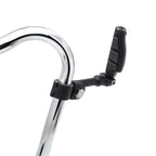 4.5" Black Flat Stiletto Foot Pegs for Harley Sportster