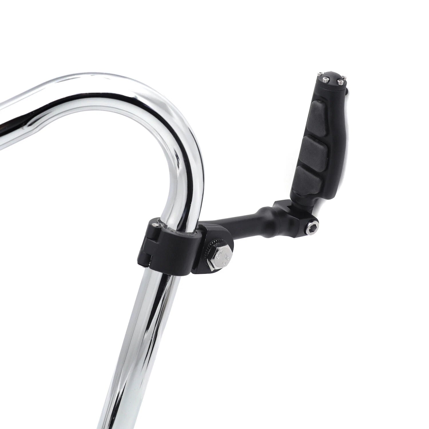 4.5" Black Flat Stiletto Foot Pegs for Harley Sportster