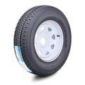 ROCKMAN ST185/80R13 Trailer Tire 8-Ply D 99M 5x4.5 PCD for Trailer