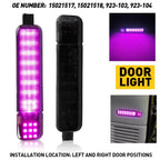 2X Door Panel Courtesy Lights for Chevrolet GMC Cadillac (1999–2006)