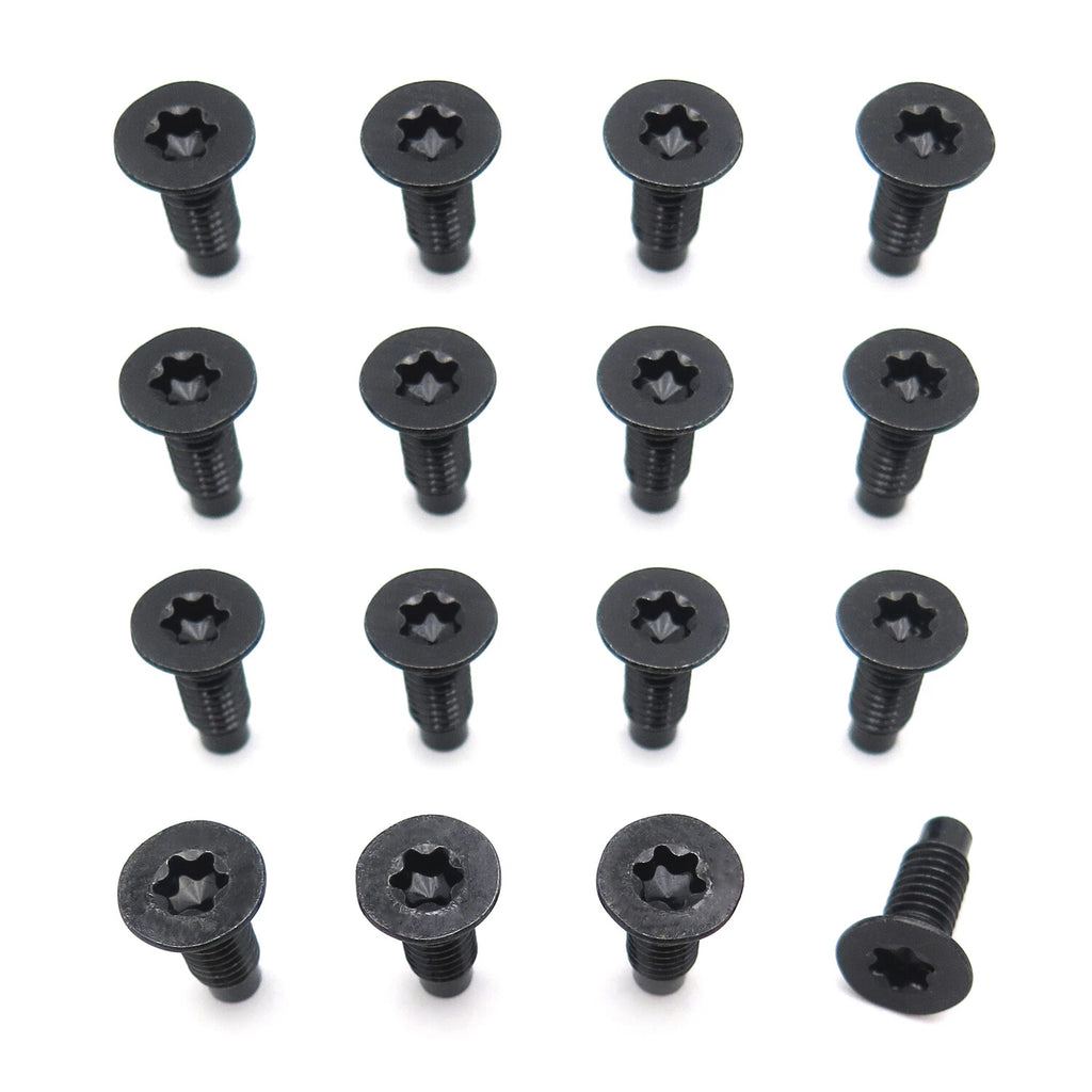 16X Windshield Frame Hinge Torx Screws for Jeep Wrangler (1976–2006)