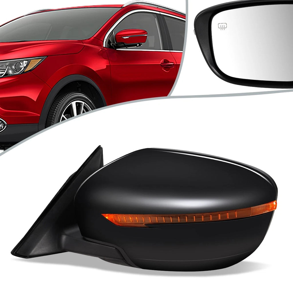Folding Powered Heated Side Door Mirror for Nissan Rogue (2017–2019) NI1320287
