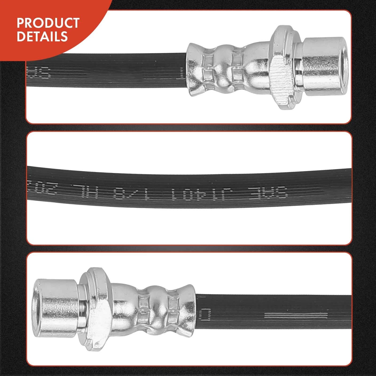 Rear Right Inner Brake Hydraulic Hose for Toyota Yaris (2014–2018)