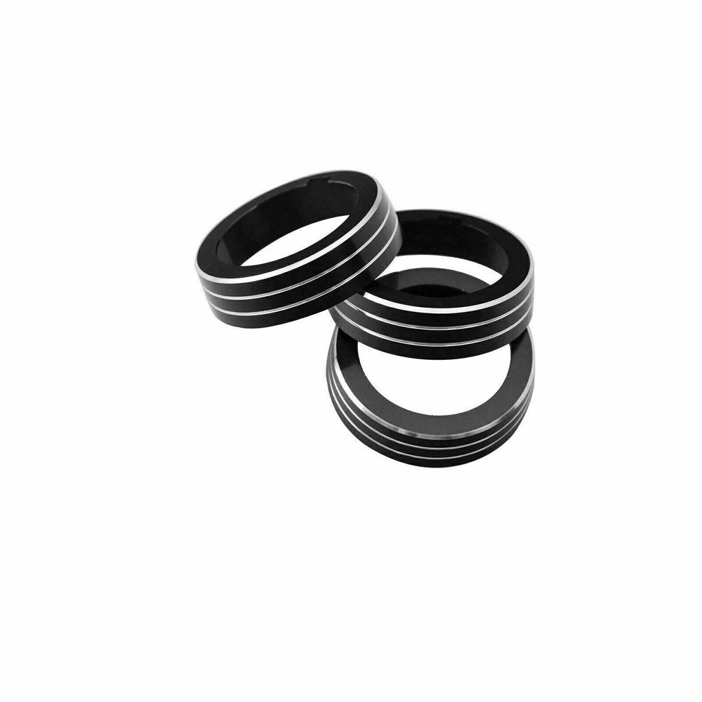AC Climate Control Ring Knob Covers for VW MK7 Golf GTI (2015-2021)
