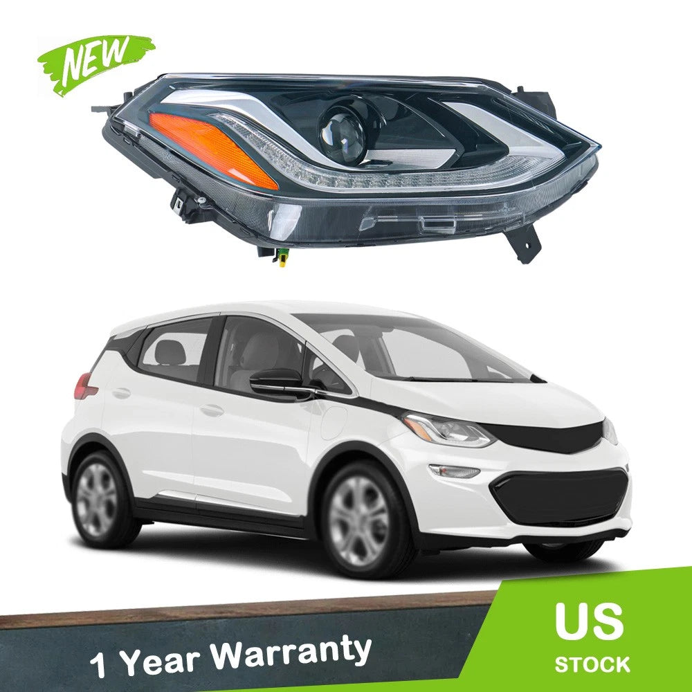 Headlight Assembly for Chevrolet Bolt EV (2017–2021) Xenon/HID with LED DRL Right