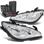 Chrome/Clear Headlight Lamps for Chrysler Pacifica Voyager (2017–2020)