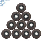 10X 4-1/2" Zirconia Flap Disc Sanding Grinding 120 Grit