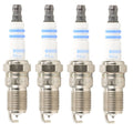 Set of 4 Spark Plugs Bosch Double Platinum 8103 for Cadillac Lincoln Pontiac