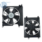 2X A/C Condenser Fan Assembly for Acura ILX (2016–2021)