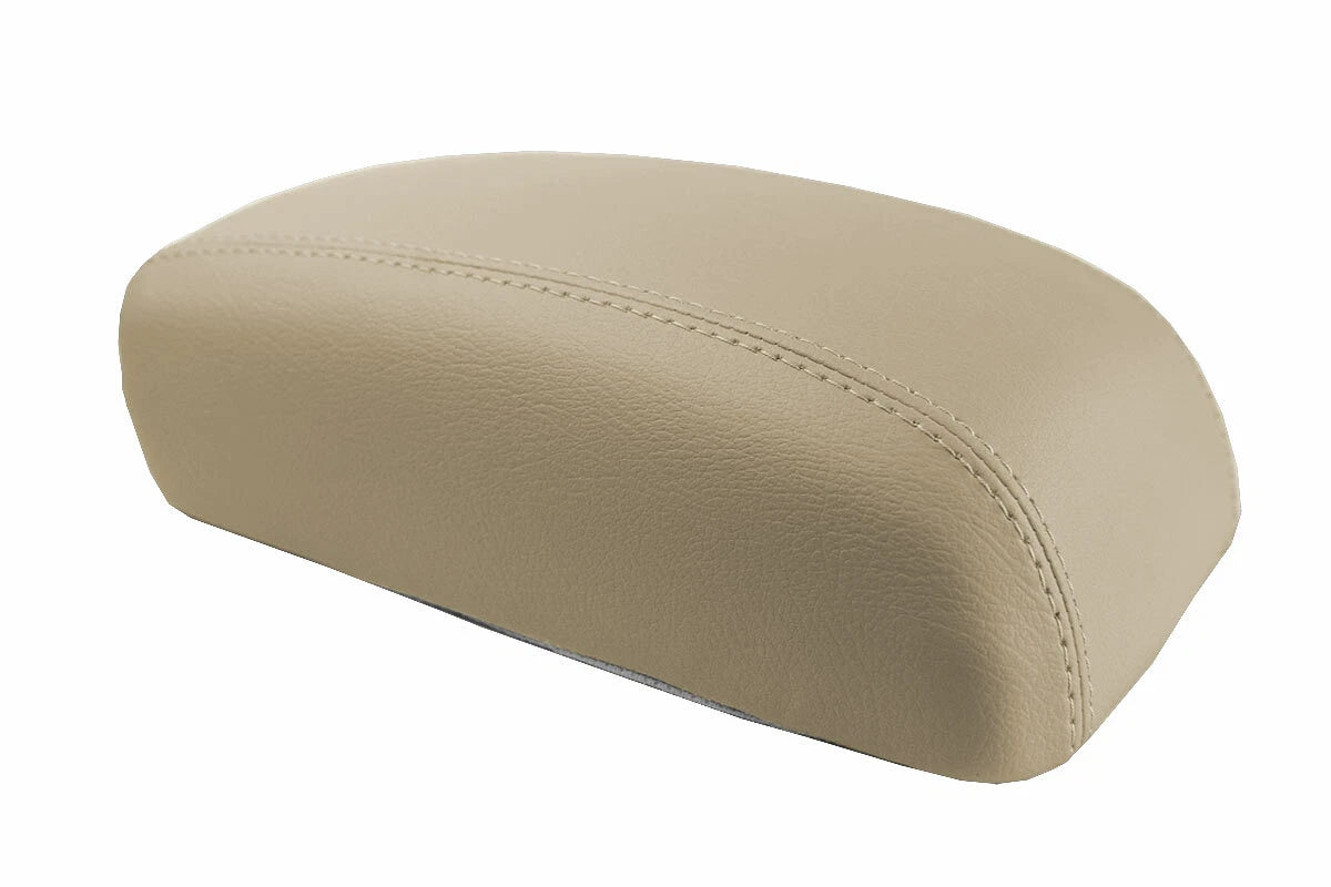 Leather Console Lid Pull Over Cover for Hyundai Elantra (2007–2010) Beige