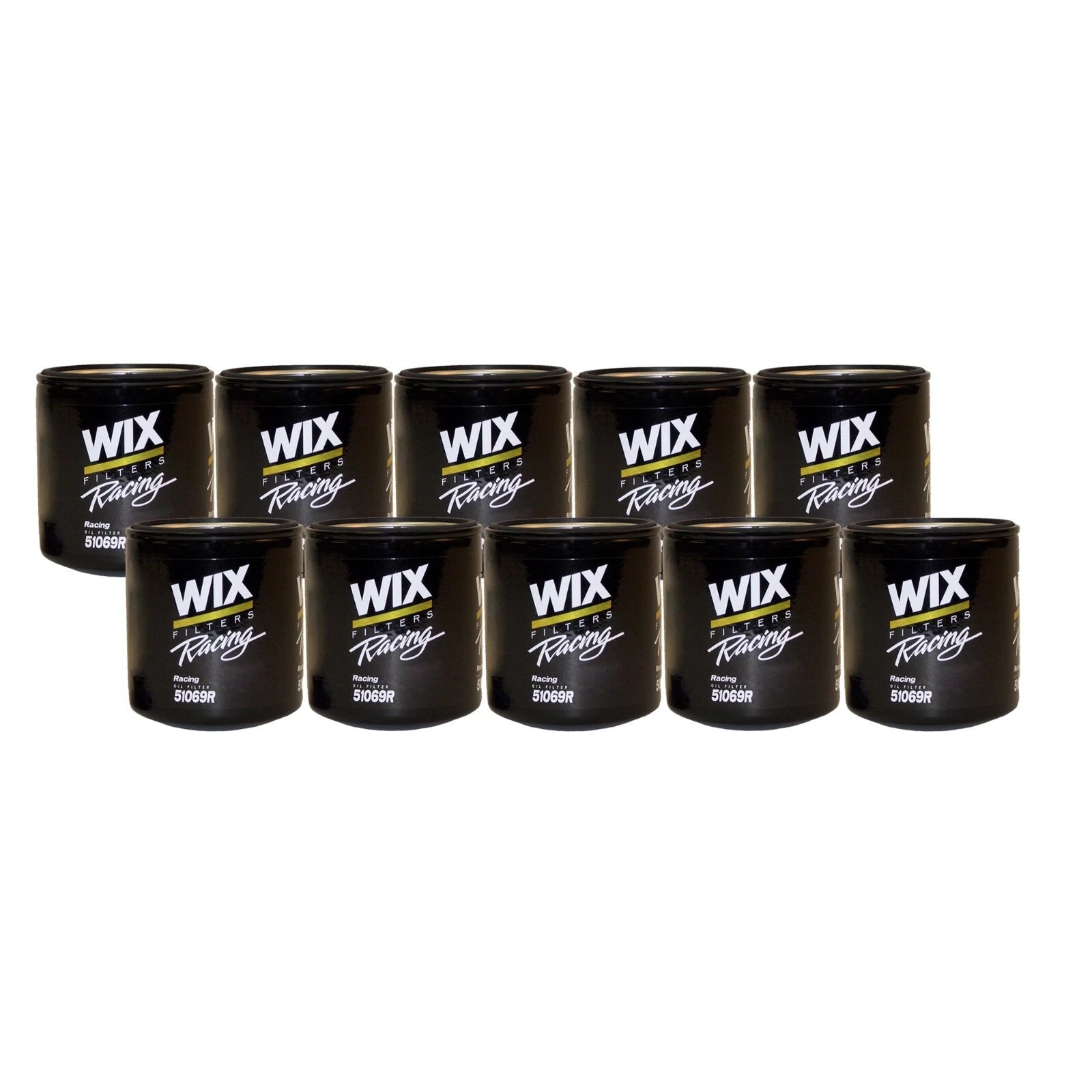 Set of 10 Engine Oil Filters for Buick Cadillac Chevy GM (StdAs)