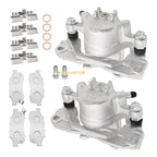 Front Brake Calipers & Ceramic Pads Kit for Honda Big Red MUV700 (2009–2013)