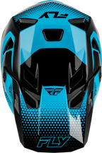 Rayce Sonar Helmet for Bicycle Off-Road (Small) - Black Electric Blue