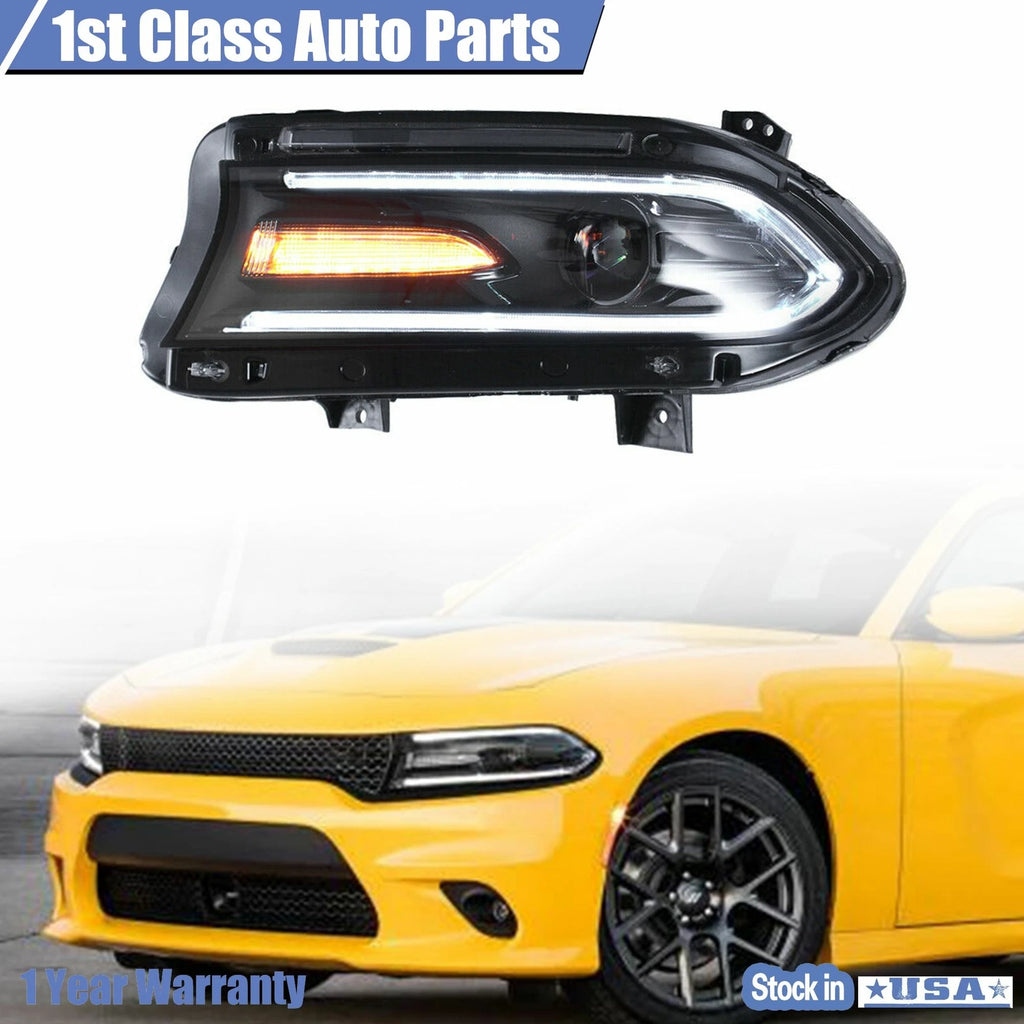 Driver Side Headlight Lamp for Dodge Charger (2015–2021) 68214397AB