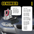 LED Xenon Ballast Bulb Kit for BMW 5 Series 528i 535i (2011–2013)