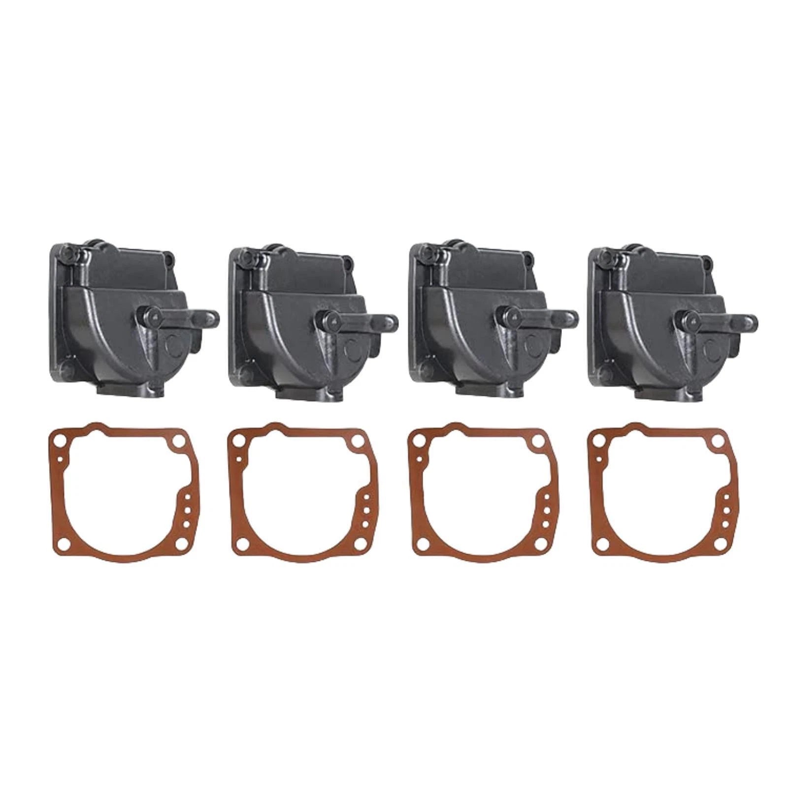 Set of 4 Carb Bowl Float Chamber 433000 for Johnson Evinrude 90-175HP (1994–Up)