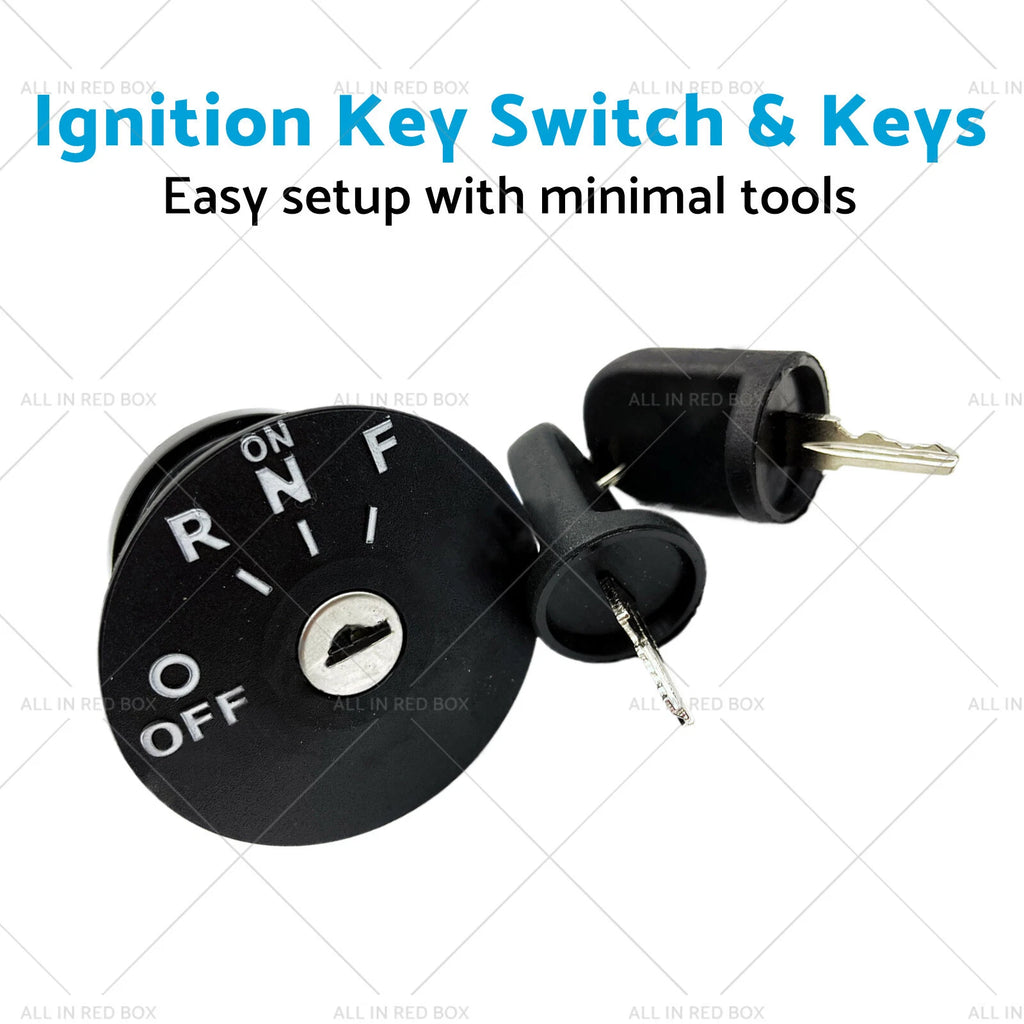 Set of 4 Position Ignition Key Switch for EZGO RXV (2008–2023) 605637