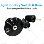 Set of 4 Position Ignition Key Switch for EZGO RXV (2008–2023) 605637