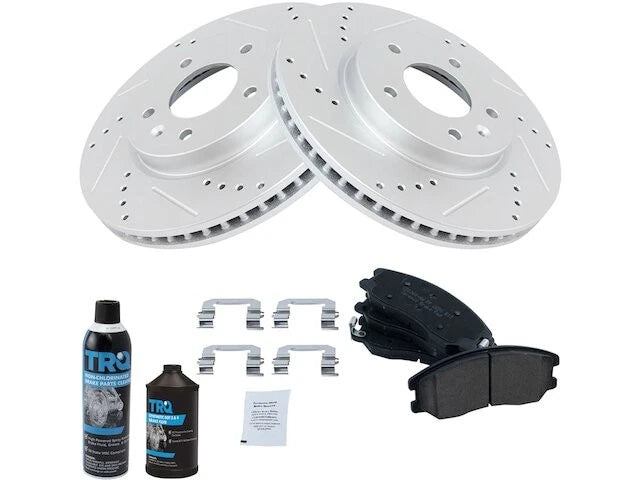 Front Brake Pad and Rotor Kit for Suzuki XL7 (2007–2009) WT146HM