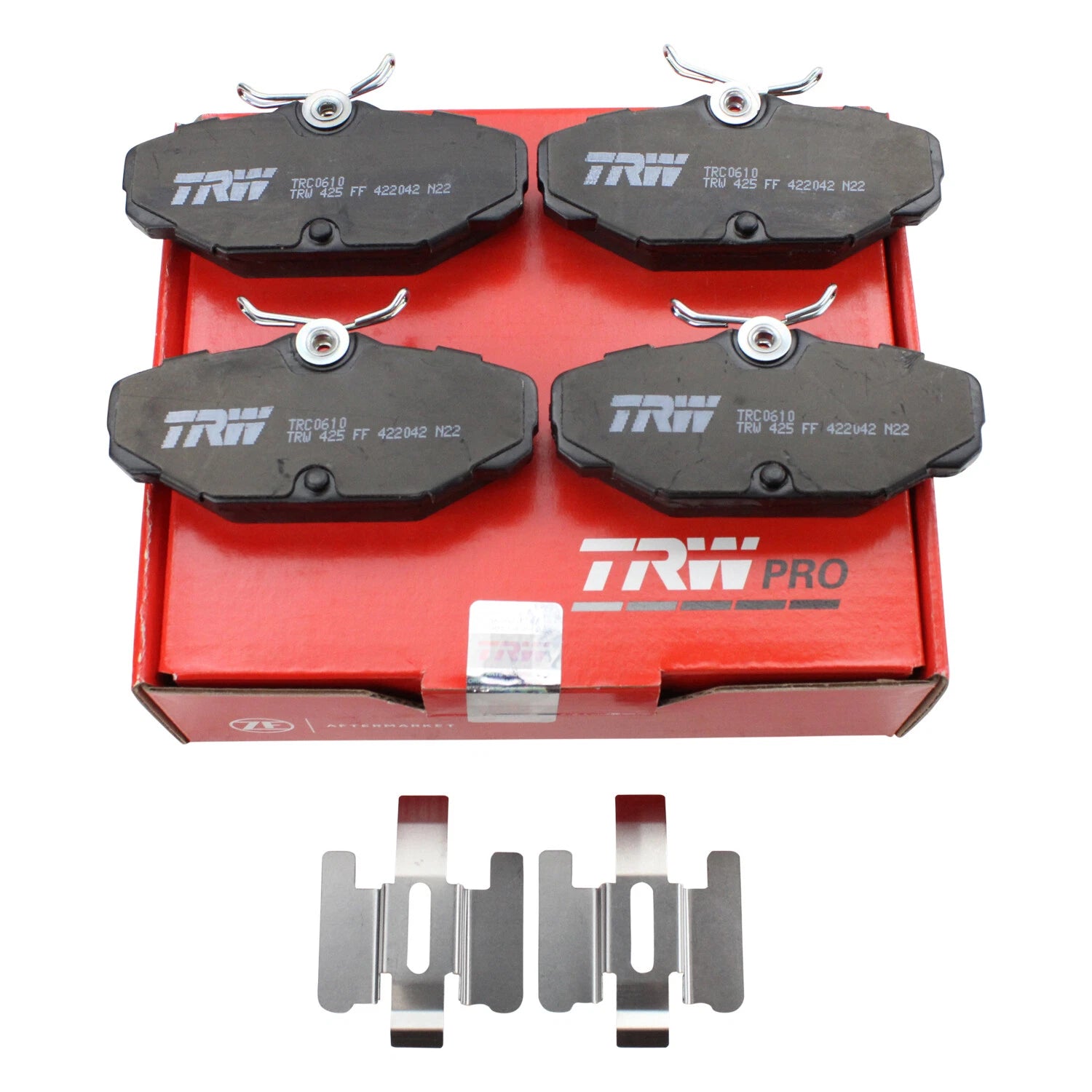 TRW Pro Rear Ceramic Brake Pad for Ford Taurus, Lincoln Continental, Mercury Sable (1996–2007)
