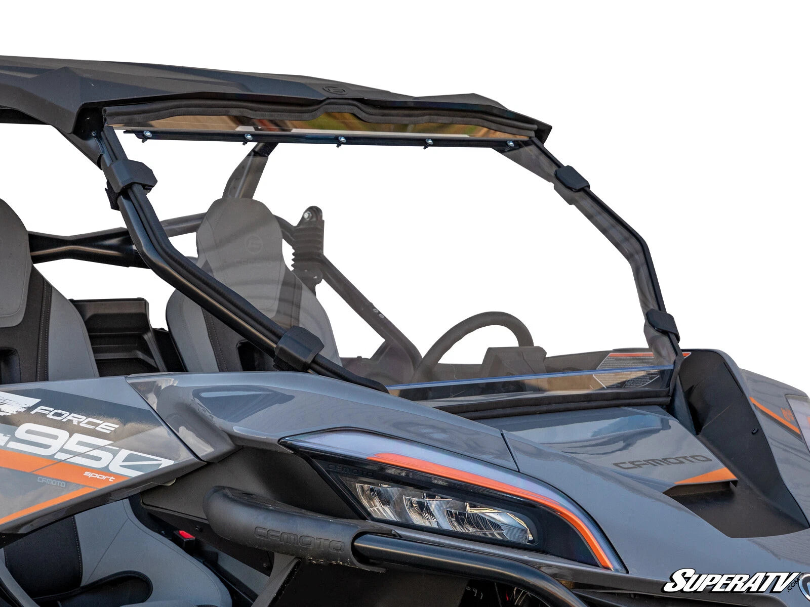 Scratch Resistant Full Windshield for CFMOTO ZForce 950 (2019–2023)