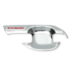 Chrome Red Door Handle Insert Trim for Isuzu D-Max (2020-2022)
