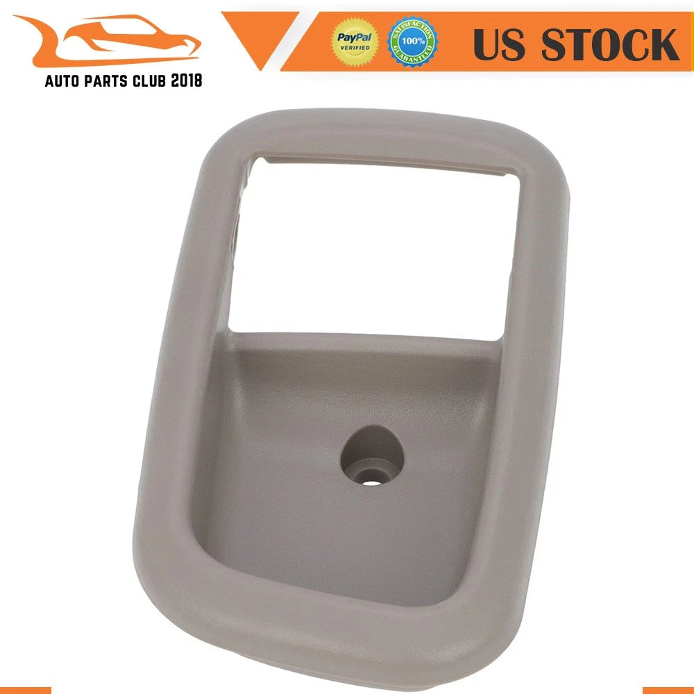 Set of 2 Inside Door Handle Bezels for Toyota Tundra (2000–2006) Gray