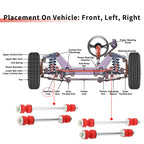 4X Front Rear Stabilizer Sway Bar Link for Mercury Mountaineer (2006–2010)