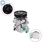 A/C Compressor w/Clutch for Hyundai Santa Fe 2001–2006 (5512440)