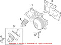 Genuine OEM Engine Coolant Thermostat Housing for BMW (2000–2023) 11518516206