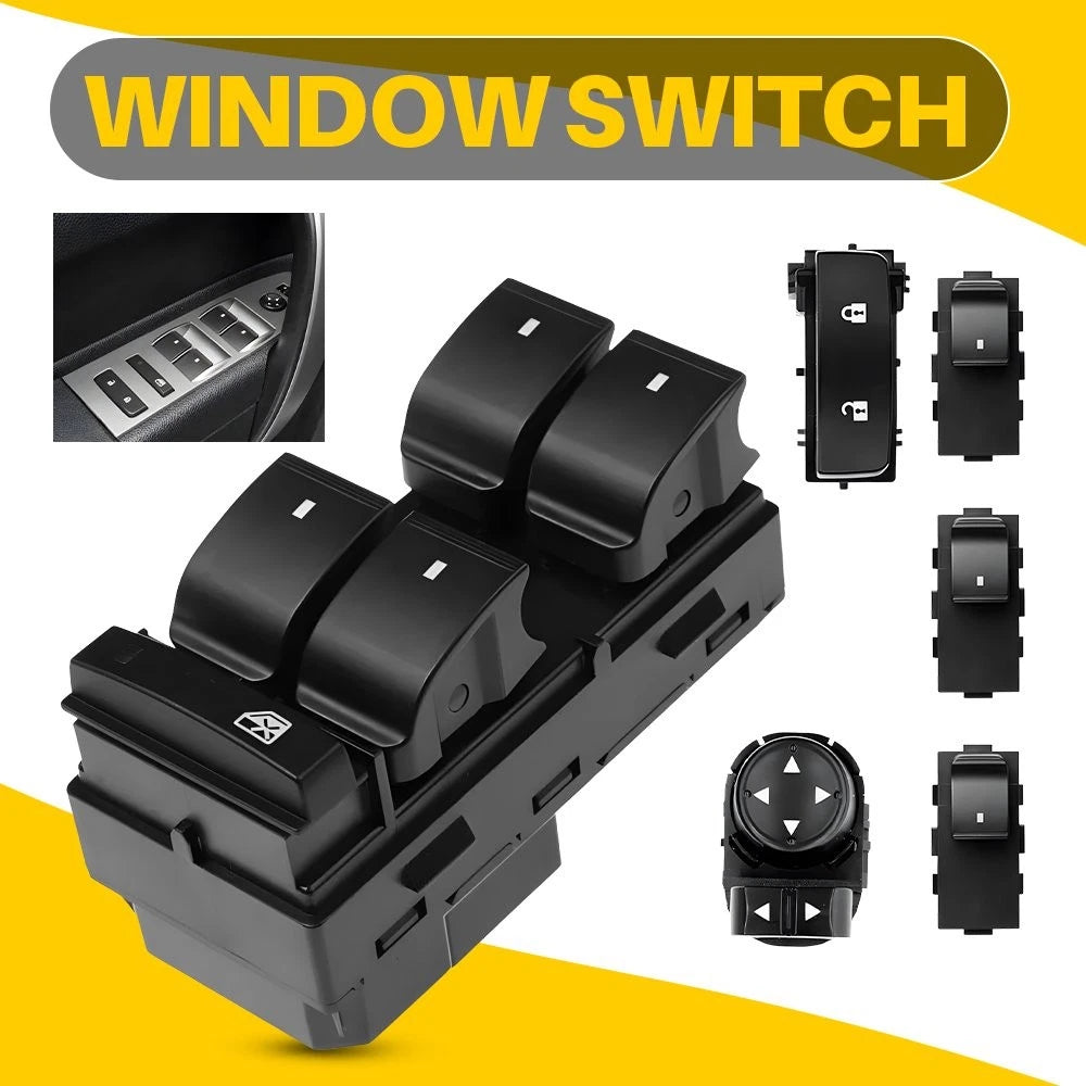 Window Switch Door Lock Mirror Control for Chevrolet Silverado 2500 (2007–2013)