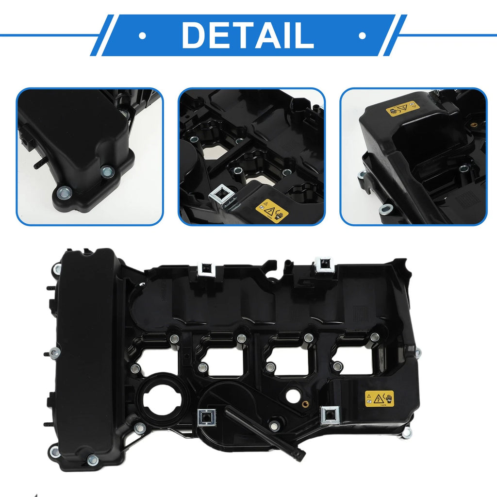 Front Engine Valve Cover w/ Gasket No.A2710101030 for Mercedes-Benz C230 (2000–2007)