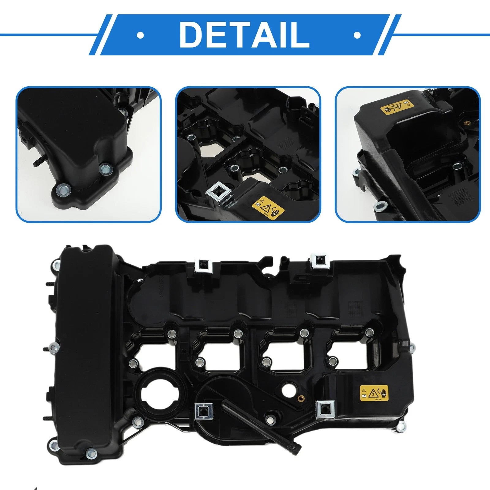 Front Engine Valve Cover w/ Gasket No.A2710101030 for Mercedes-Benz C230 (2000–2007)