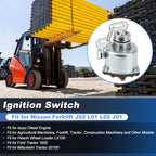 6 Terminal 4 Position Ignition Switch with Key for Isuzu Forklift (Diesel)