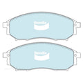 Front Disc Brake Pad Set GCT for Nissan 350Z Z33 (2005-2009)