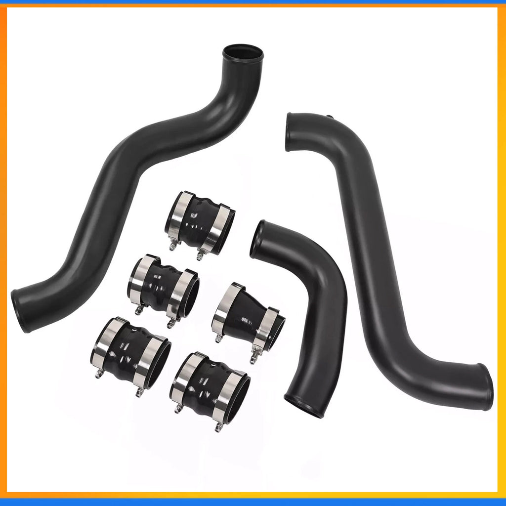 3" Intercooler Black Pipe & Boot Kit for GMC Chevrolet 2011–2016 6.6L Diesel